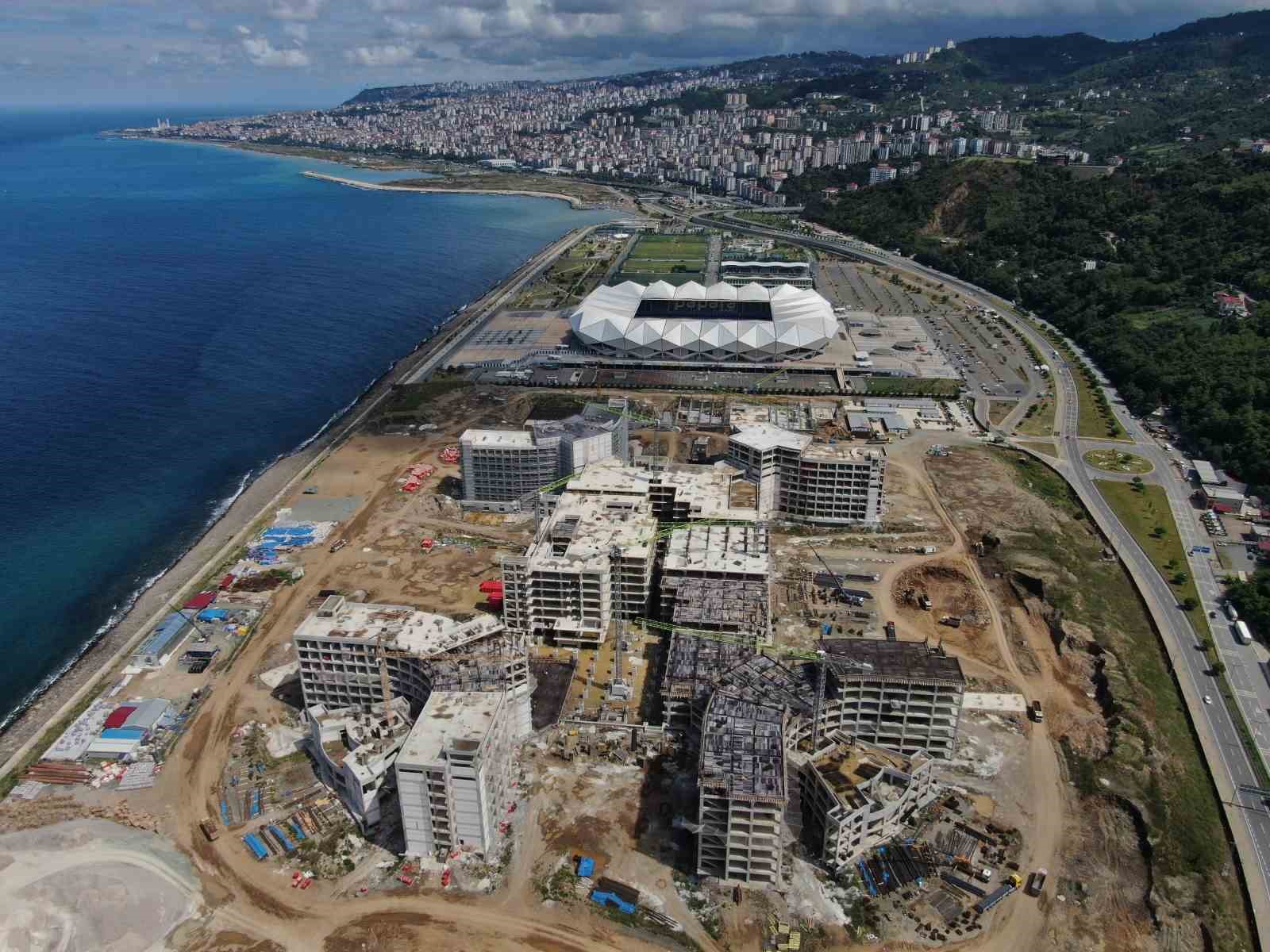 Trabzon Şehir Hastanesi’nde sona doğru
