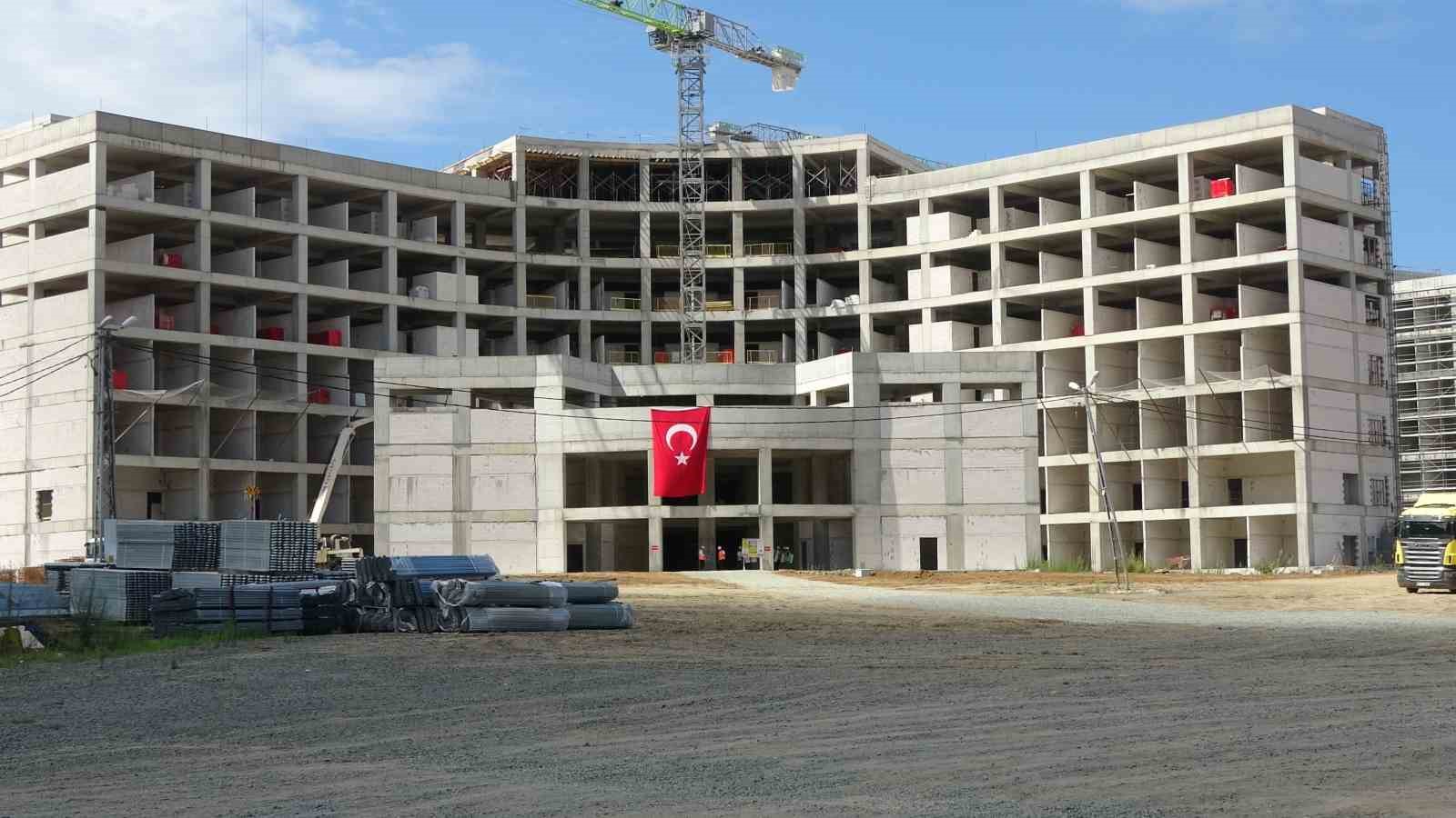 Trabzon Şehir Hastanesi’nde sona doğru
