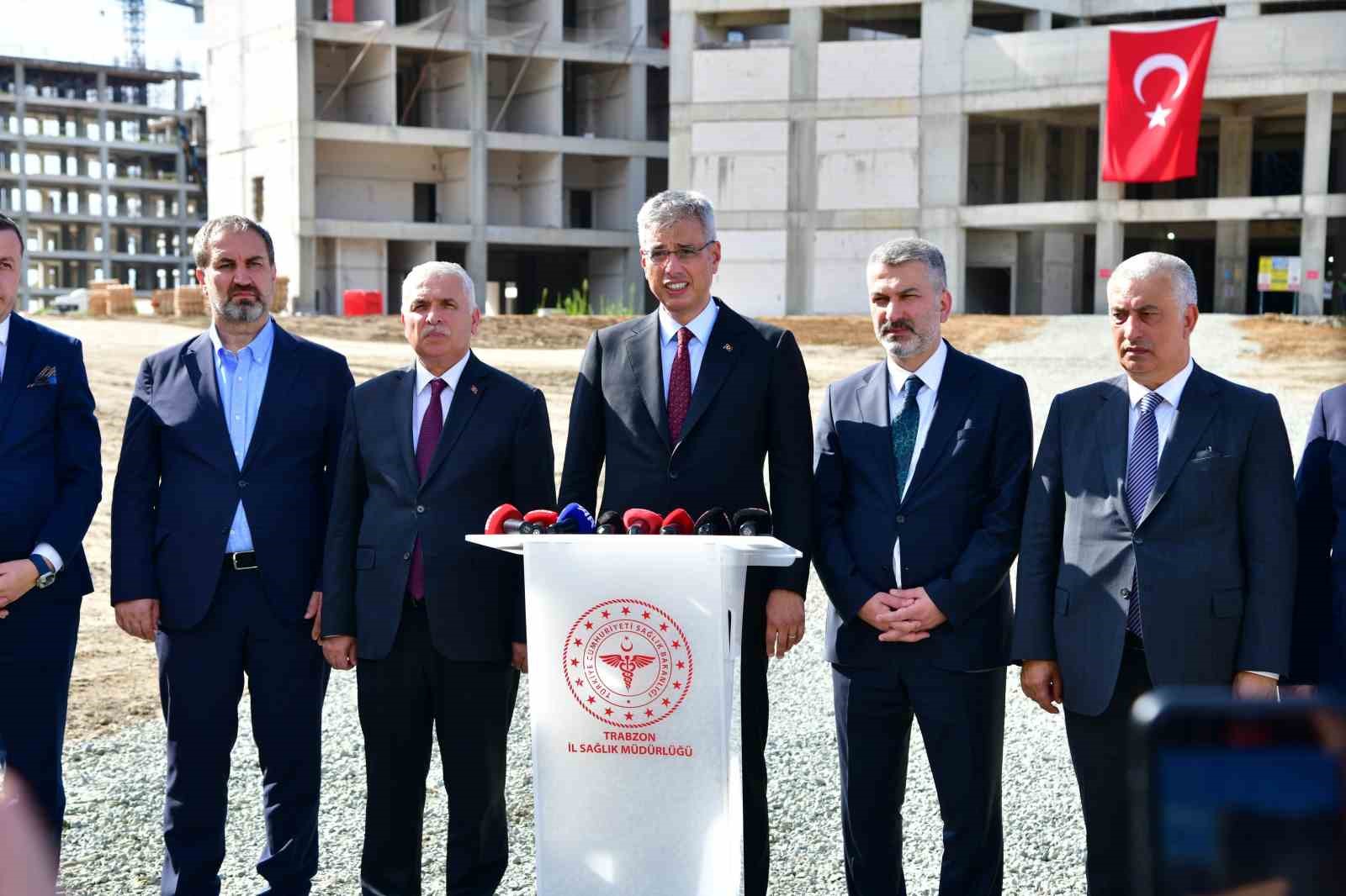 Trabzon Şehir Hastanesi’nde sona doğru
