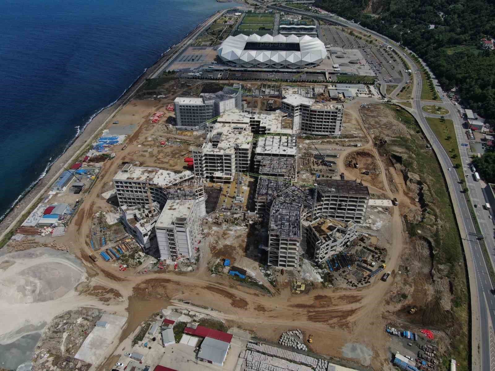 Trabzon Şehir Hastanesi’nde sona doğru
