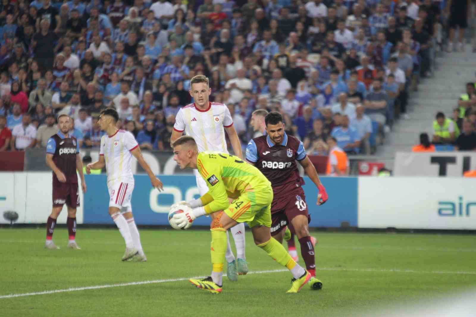 UEFA Avrupa 2. Ön Eleme Turu: Trabzonspor: 0 - Ruzomberok: 0 (İlk yarı)
