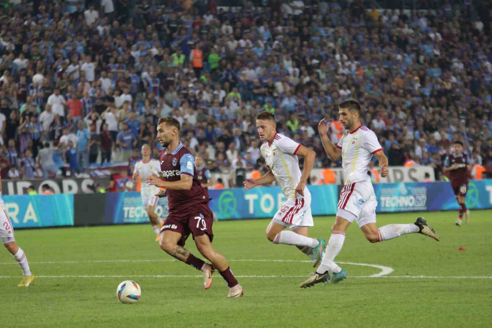 UEFA Avrupa 2. Ön Eleme Turu: Trabzonspor: 1 - Ruzomberok: 0 (Maç sonucu)
