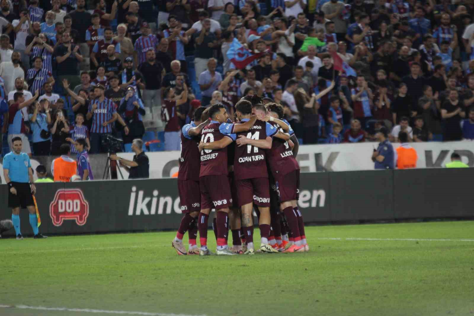 UEFA Avrupa 2. Ön Eleme Turu: Trabzonspor: 1 - Ruzomberok: 0 (Maç sonucu)
