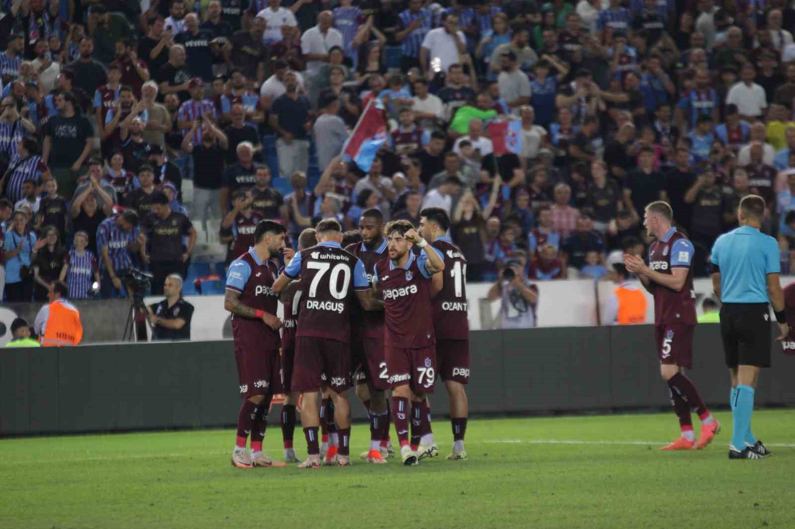 UEFA Avrupa 2. Ön Eleme Turu: Trabzonspor: 1 - Ruzomberok: 0 (Maç sonucu)
