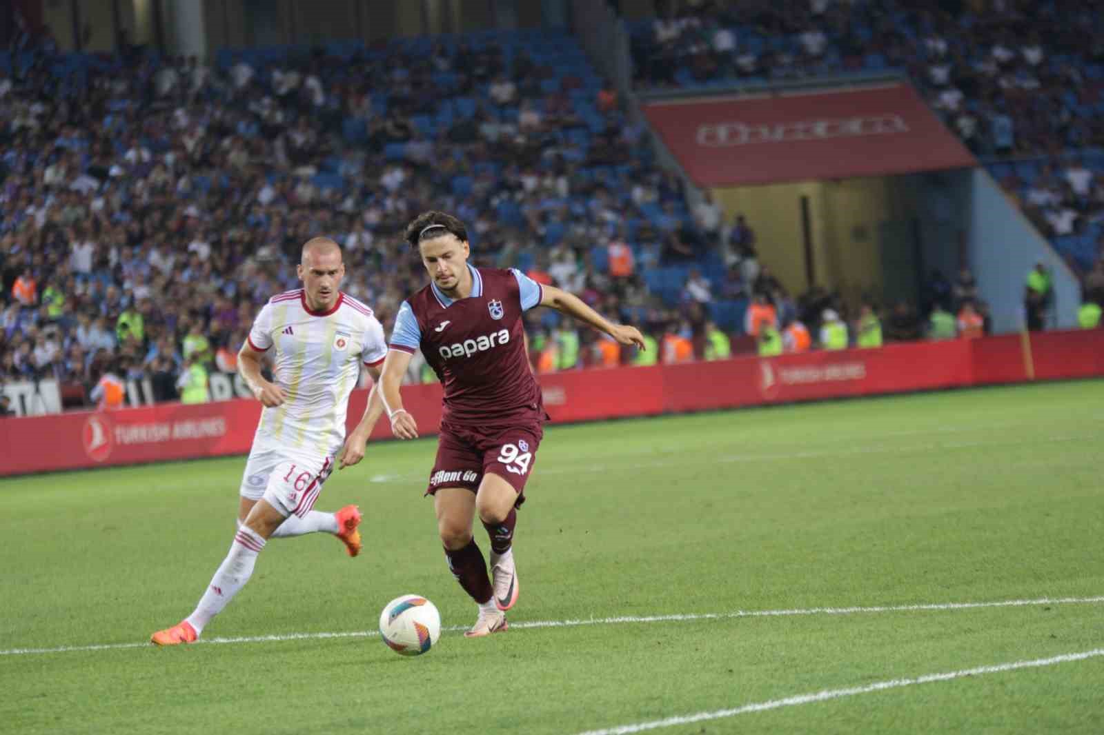 UEFA Avrupa 2. Ön Eleme Turu: Trabzonspor: 1 - Ruzomberok: 0 (Maç sonucu)
