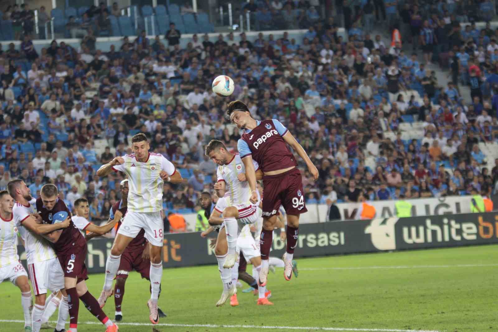 UEFA Avrupa 2. Ön Eleme Turu: Trabzonspor: 1 - Ruzomberok: 0 (Maç sonucu)
