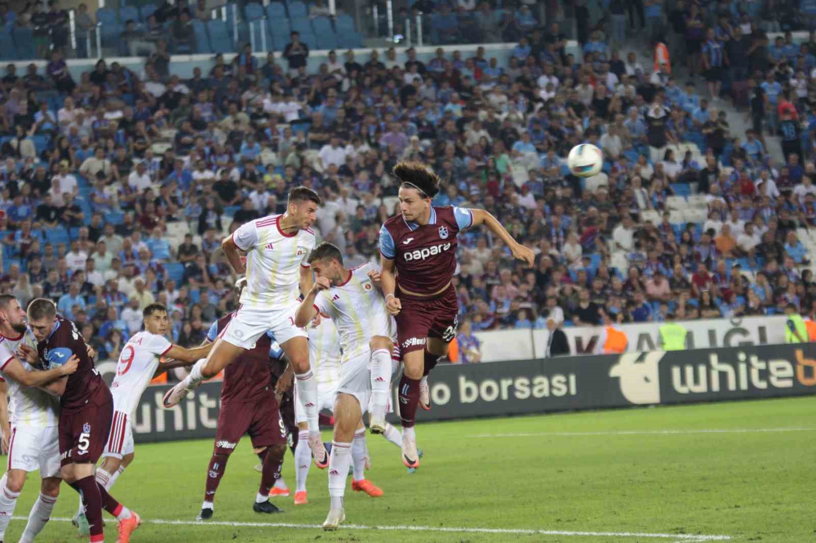 UEFA Avrupa 2. Ön Eleme Turu: Trabzonspor: 1 - Ruzomberok: 0 (Maç sonucu)
