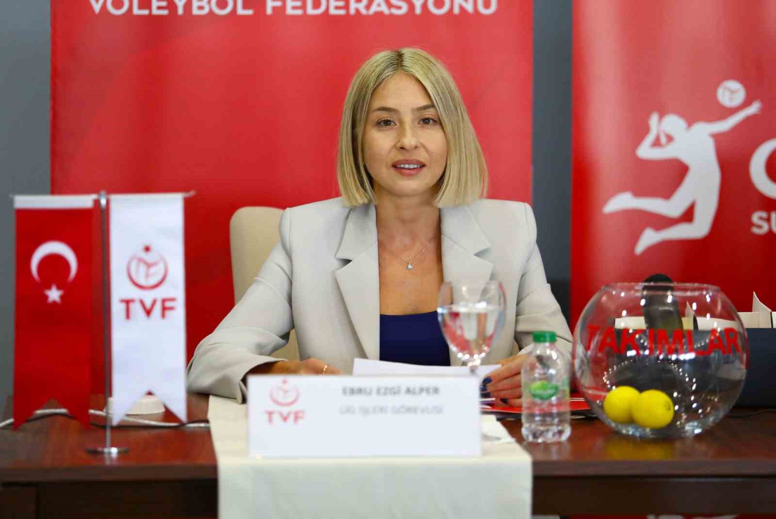 Efeler Ligi’nde 2024-2025 voleybol sezonu fikstürü çekildi
