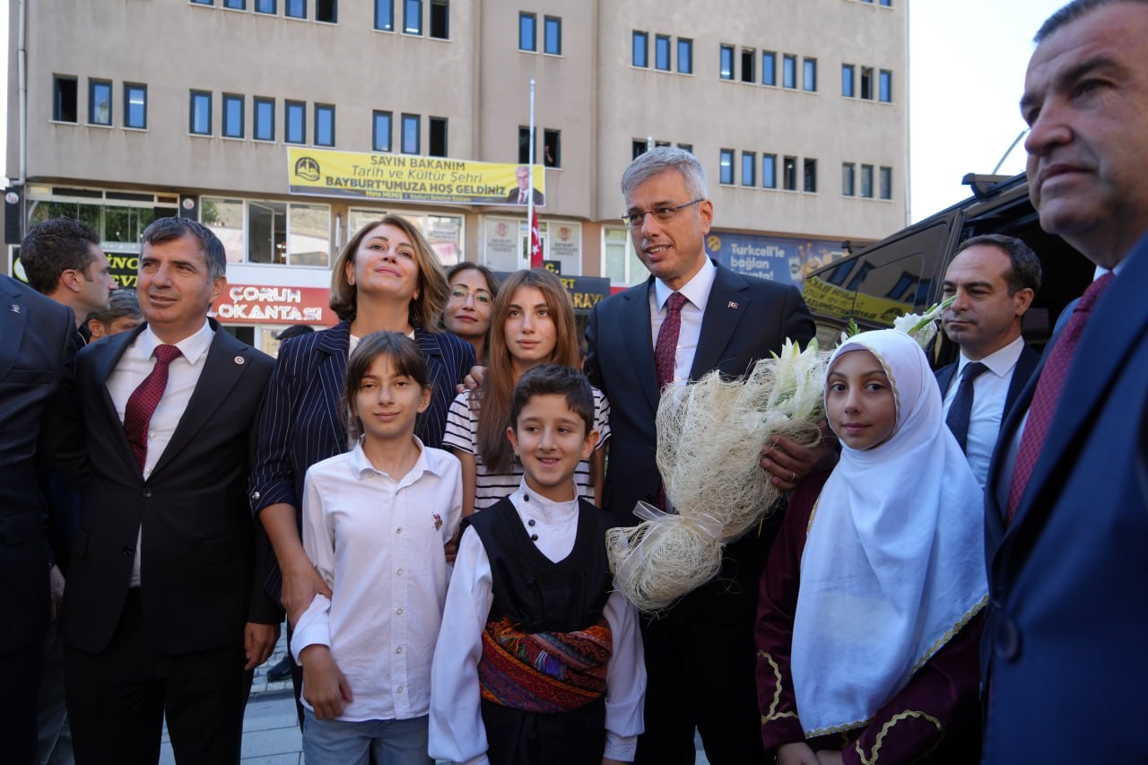 Bakan Memişoğlu Bayburt’ta
