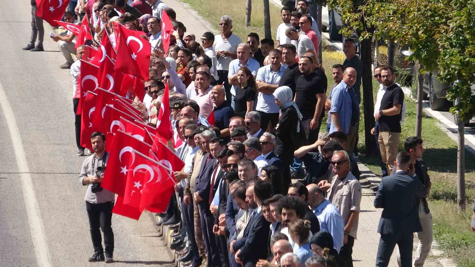 Şehit Polis Memuru Ahmet Şahan, Çankırı’da bayraklarla uğurlandı
