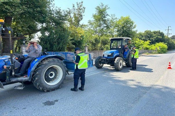 Jandarma trafikte affetmedi: 622 araç ile 185 sürücü trafikten men edildi
