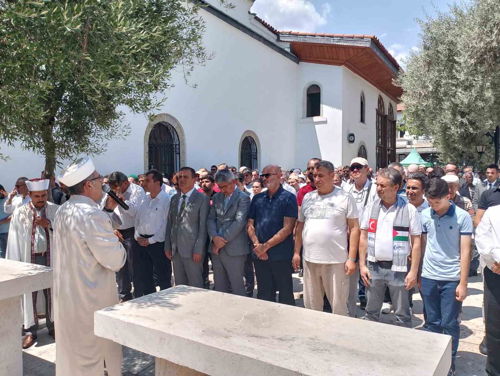 İsmail Haneyye için Muğla’da gıyabi cenaze namazı kılındı
