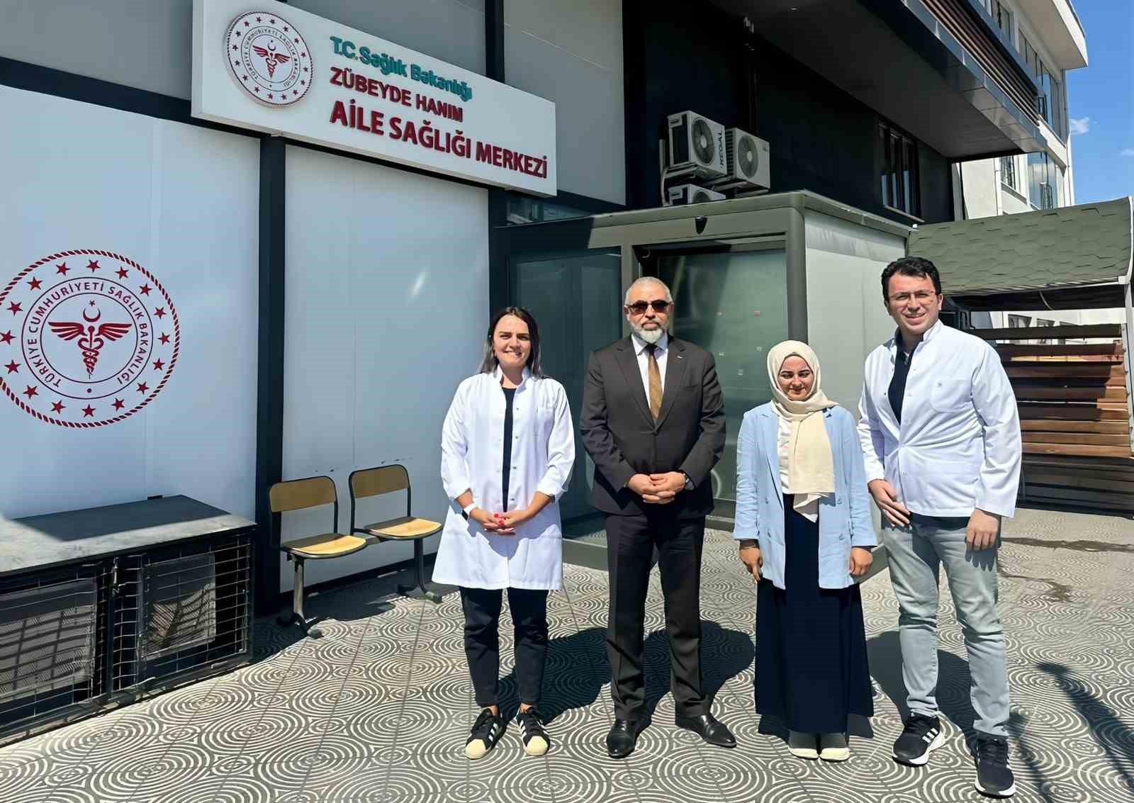 İl Sağlık Müdürü Dr. Sarıkaya, Zübeyde Hanım Aile Sağlığı Merkezi’nde incelemelerde bulundu
