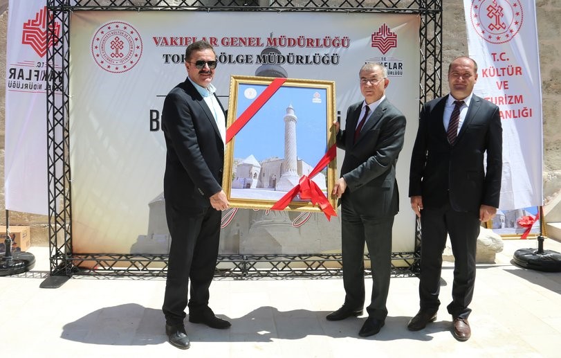 Amasya’da 782 yıllık Burmalı Minare Camii’nin restorasyonu tamamlandı
