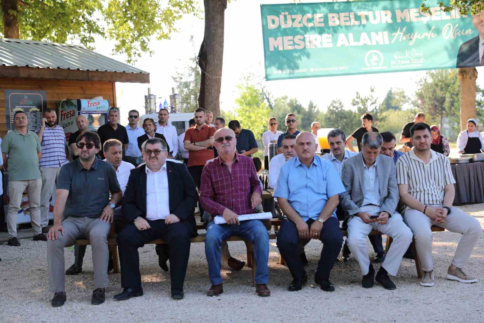 Düzce Belediyesi turizm noktaları kazandırmaya devam ediyor
