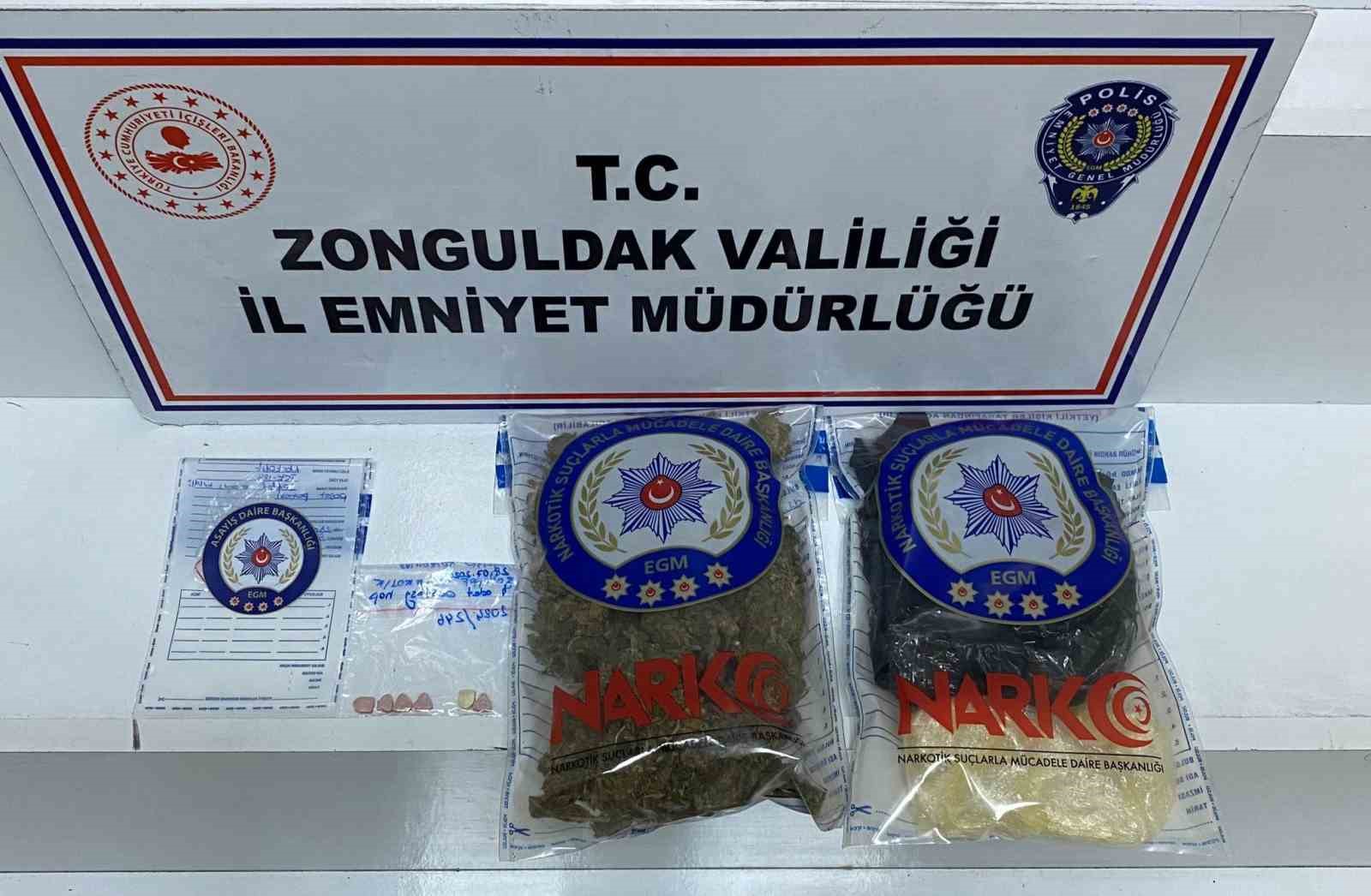 Zonguldak’ta uyuşturucu operasyonunda 2 şüpheli tutuklandı
