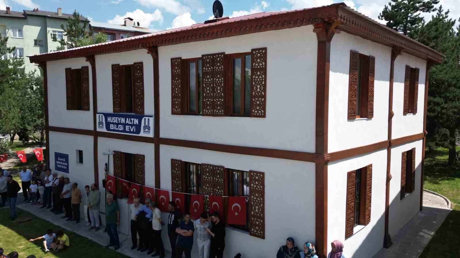 EBB’nin yeni eğitim yatırımı, Hüseyin Altın bilgi evi açıldı
