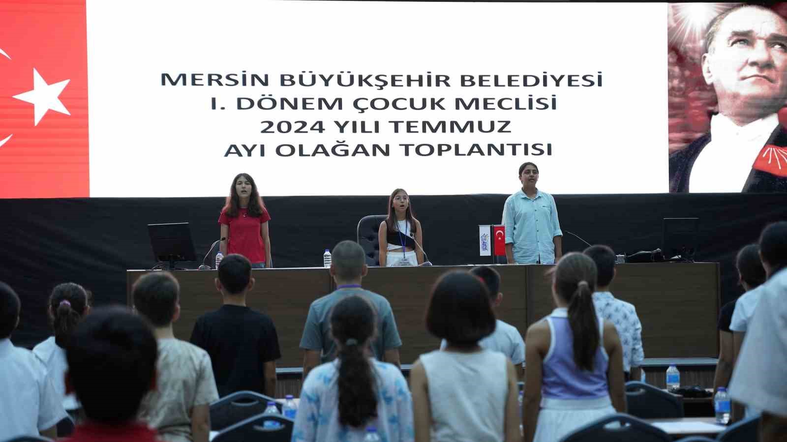 Çocuk Meclisi, temmuz ayı toplantısını yaptı
