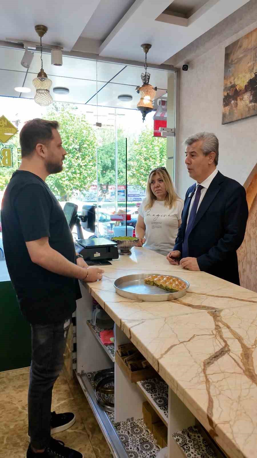 Şehitkamil’de baklava fiyatlarına sıkı denetim
