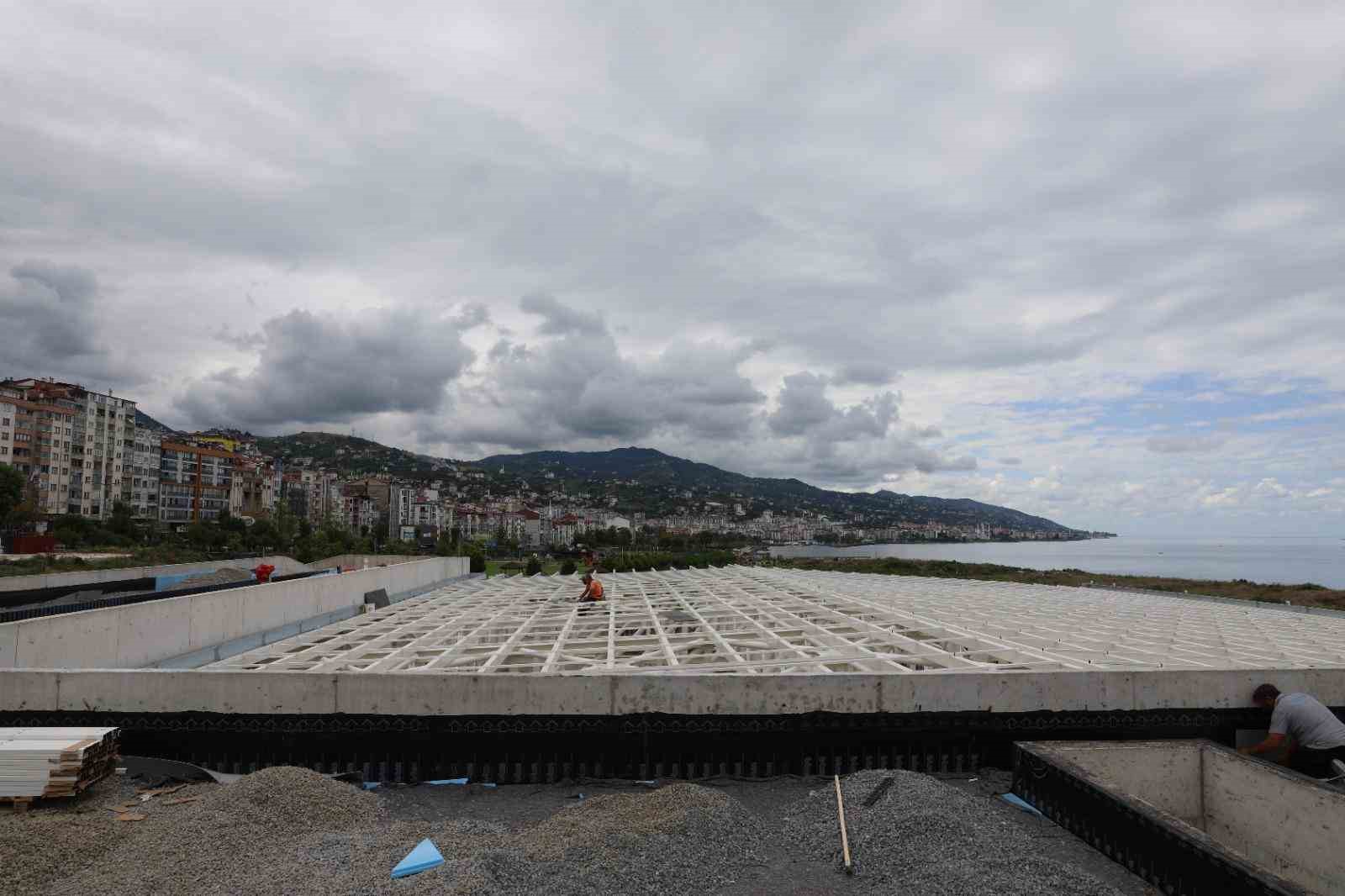 Akçaabat Kapalı Yüzme Havuzuna kavuşuyor
