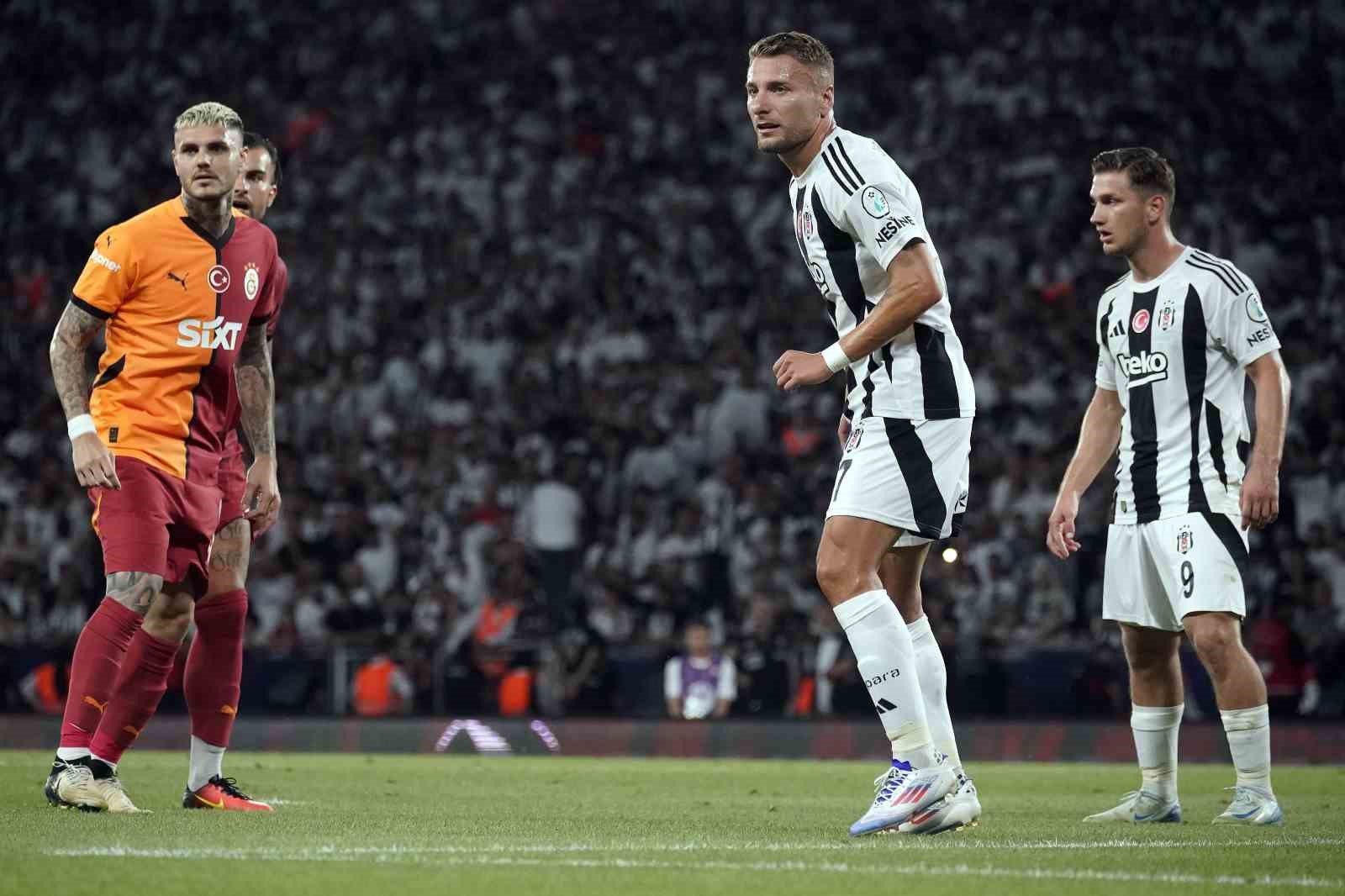 Turkcell Süper Kupa: Galatasaray: 0 - Beşiktaş: 1 (İlk yarı)
