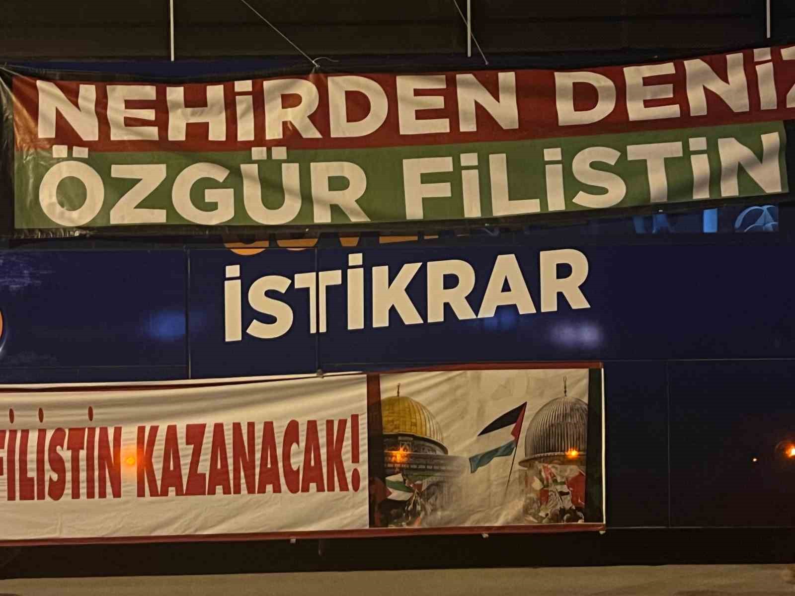 Ankara’da İsmail Heniyye için yürüyüş düzenlendi
