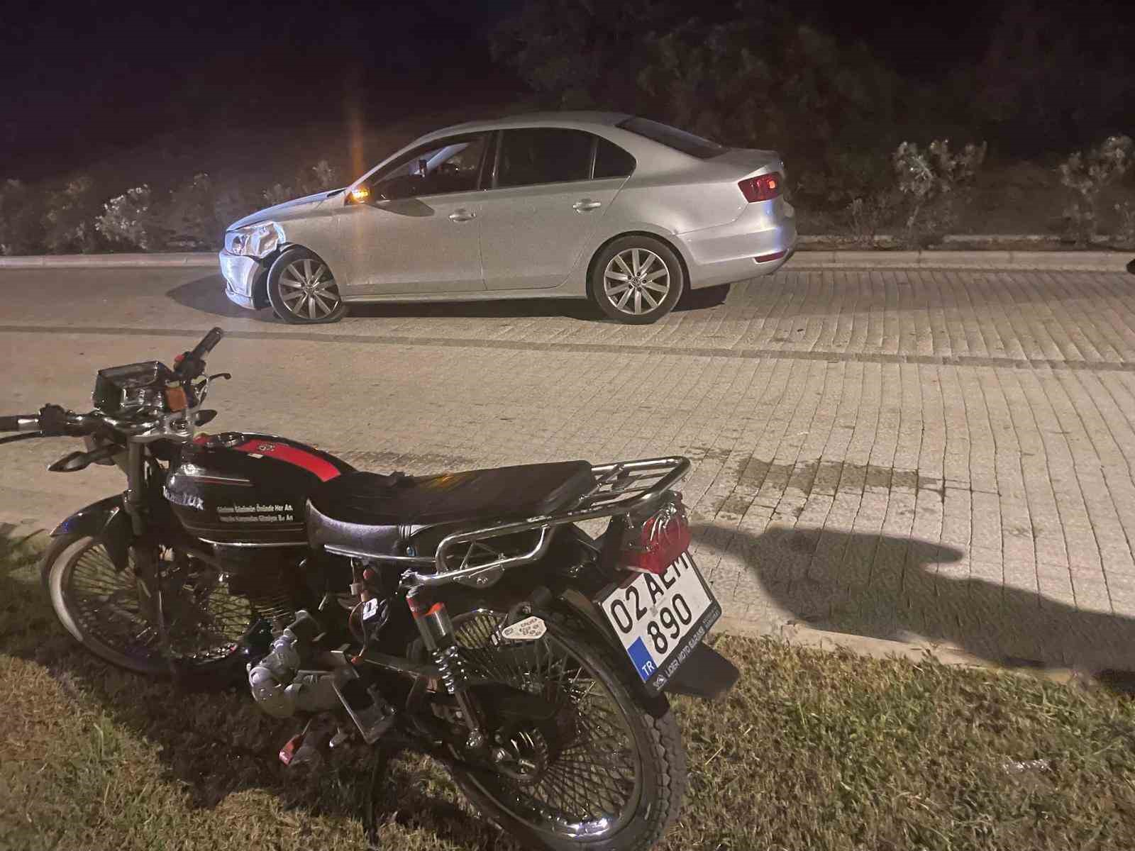 Manavgat’ta motosiklet kazası: 1 yaralı
