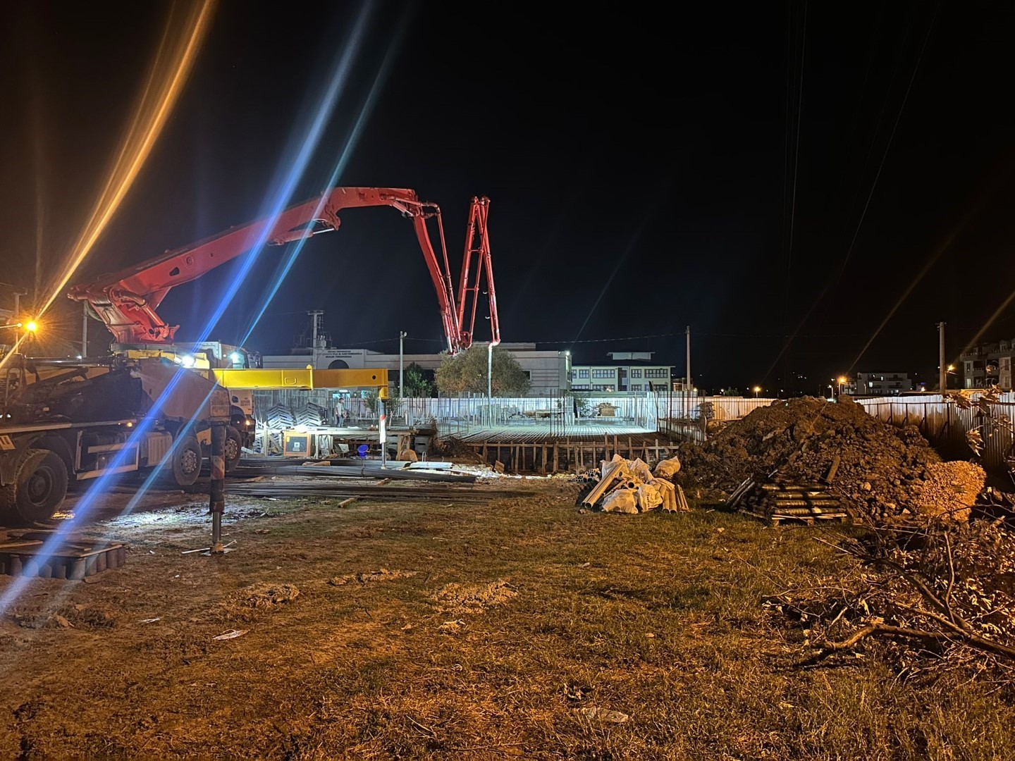 Kartepe itfaiye müfreze binasında temel atıldı
