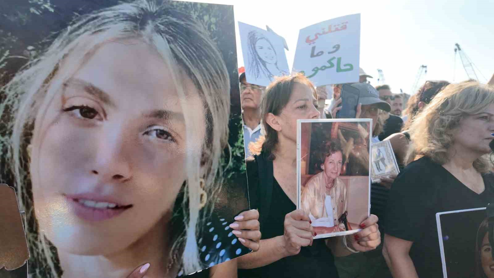 Beyrut Limanı’ndaki patlamada hayatını kaybedenler anıldı
