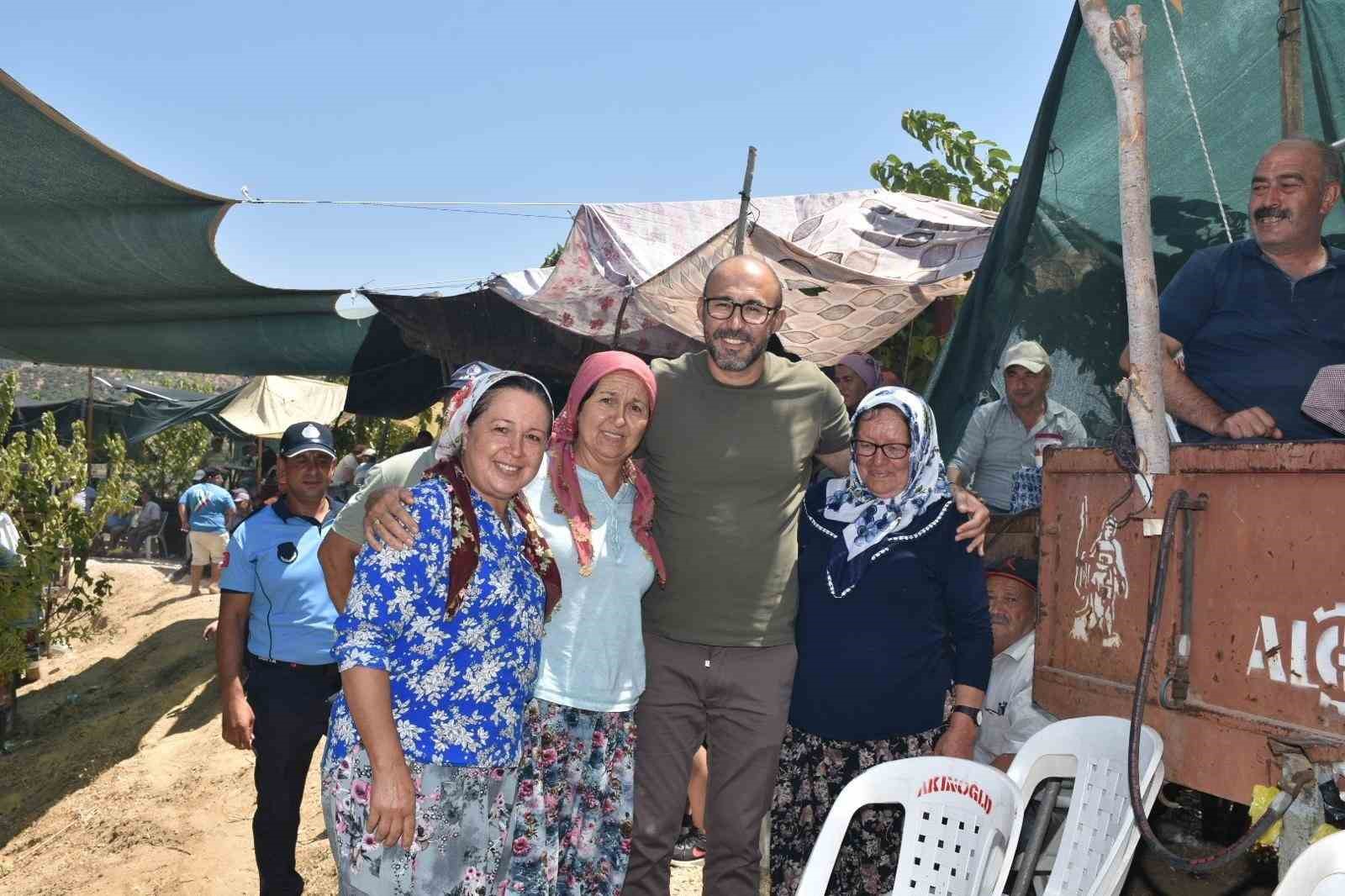 Germencik’te boğalar SMA’lı Linda bebek için güreşti
