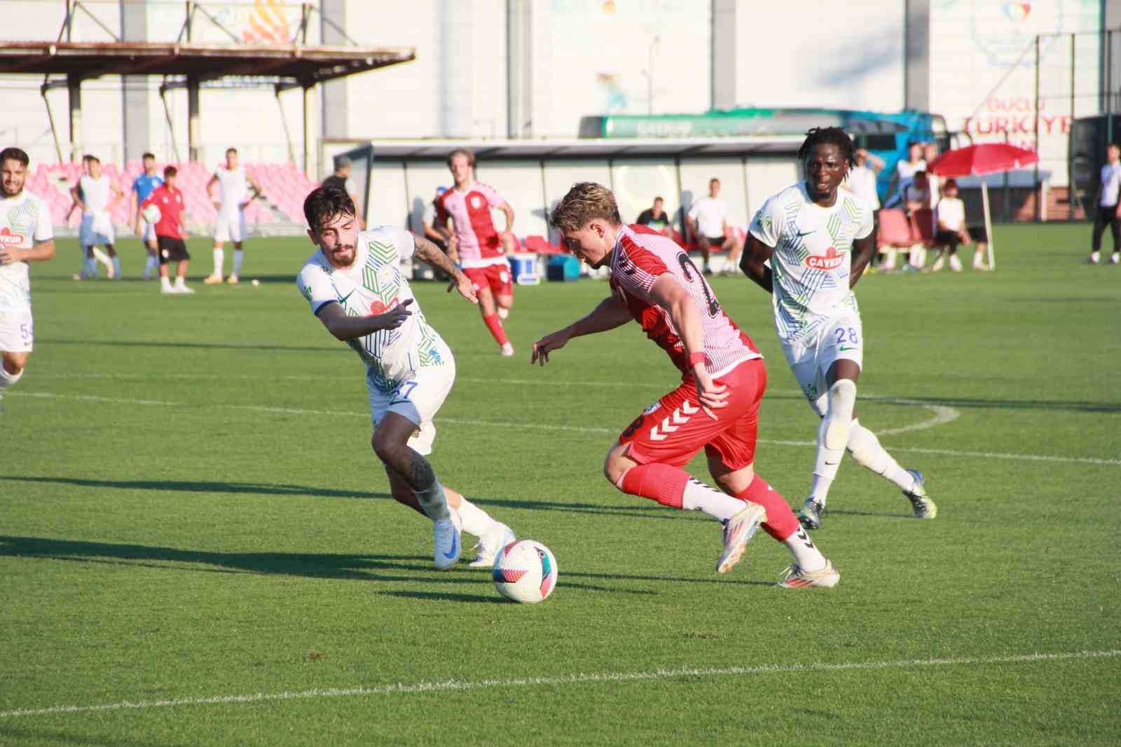 Hazırlık maçı: Samsunspor: 0 - Çaykur Rizespor: 1
