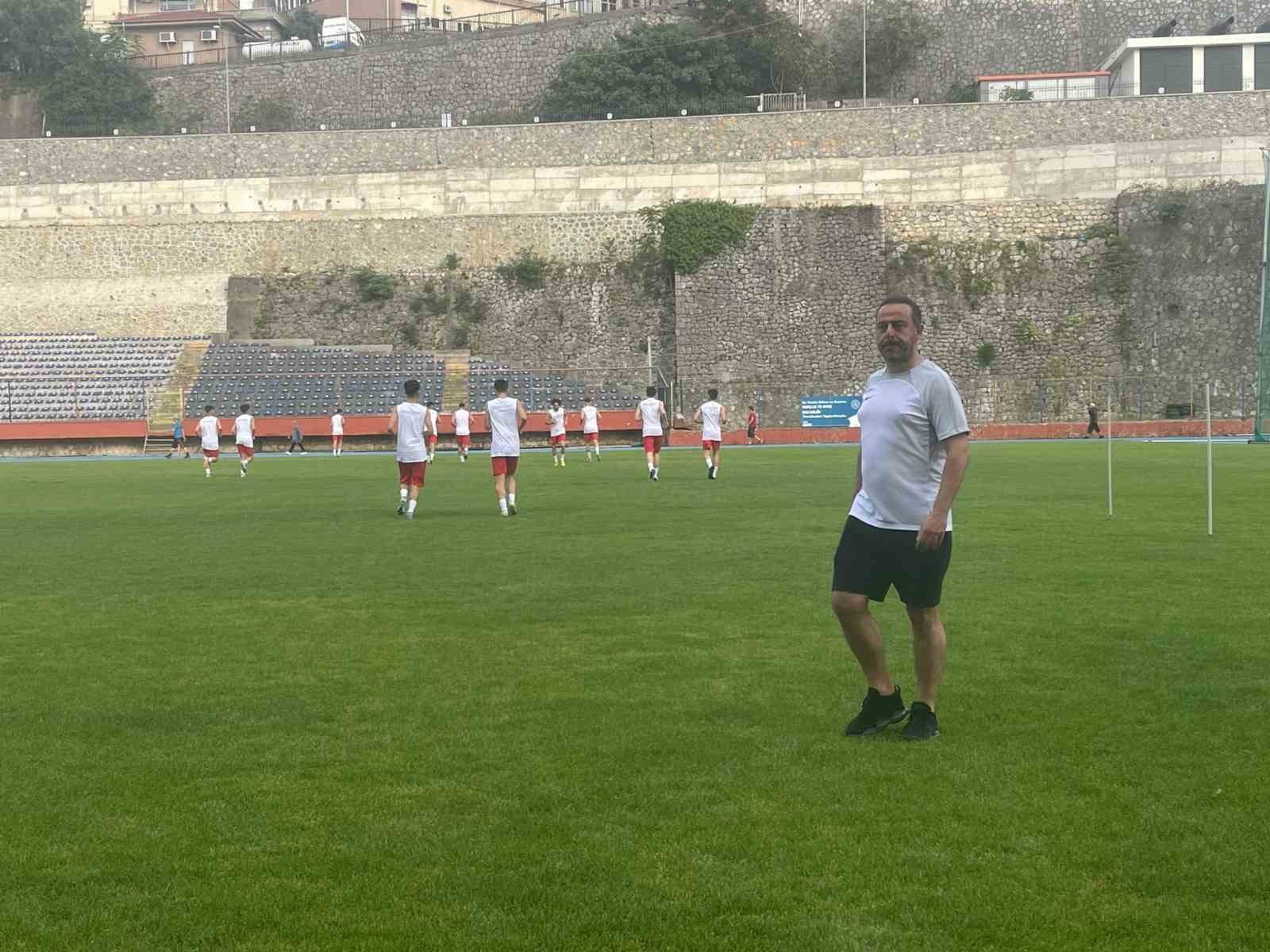 Zonguldak Kömürspor ilk idmanını yaptı
