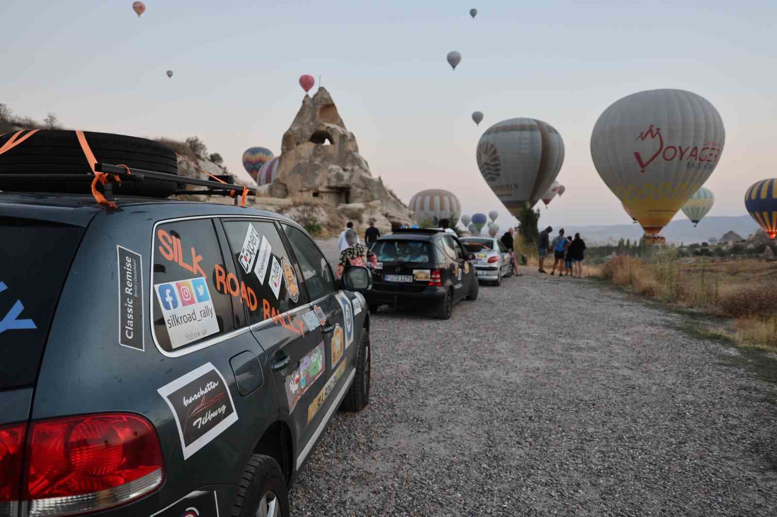 Doğu Batı Dostluk ve İpek Yolu Rallisi Kapadokya’ya ulaştı
