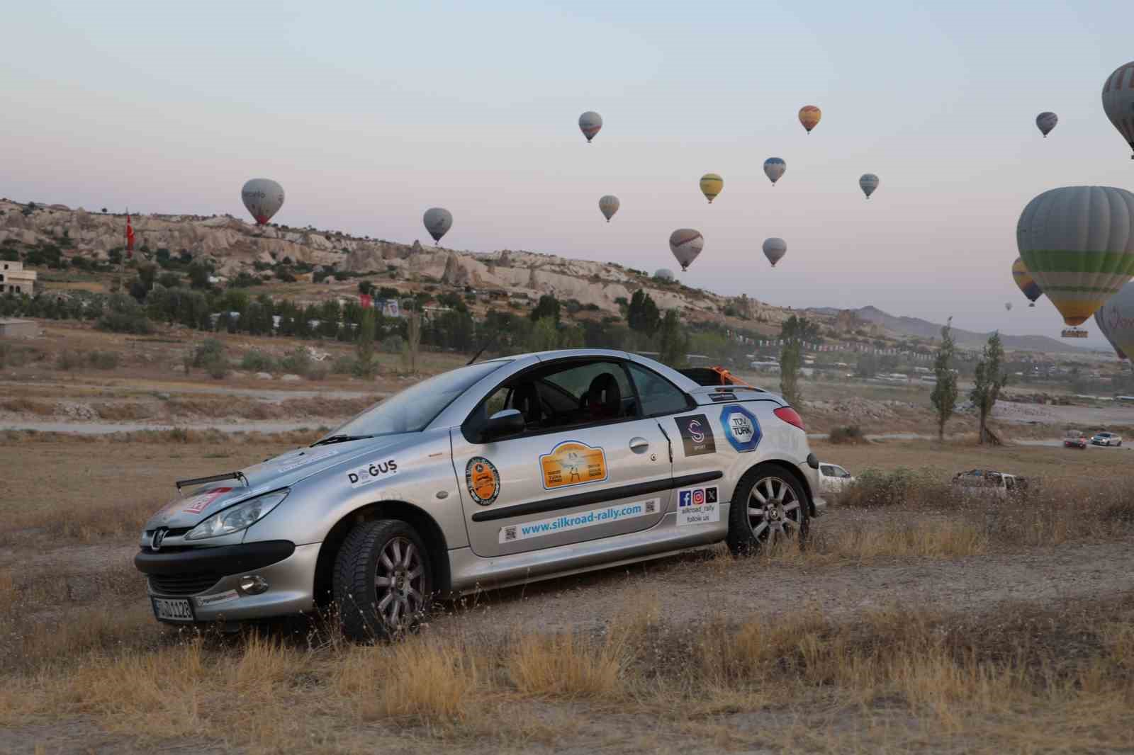 Doğu Batı Dostluk ve İpek Yolu Rallisi Kapadokya’ya ulaştı
