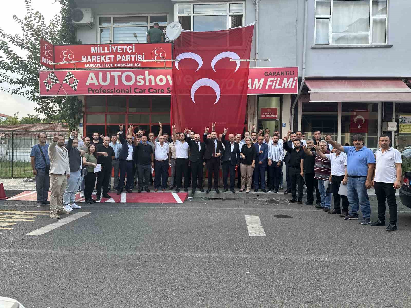 MHP Muratlı İlçe Teşkilatı’nda Alparslan dönemi
