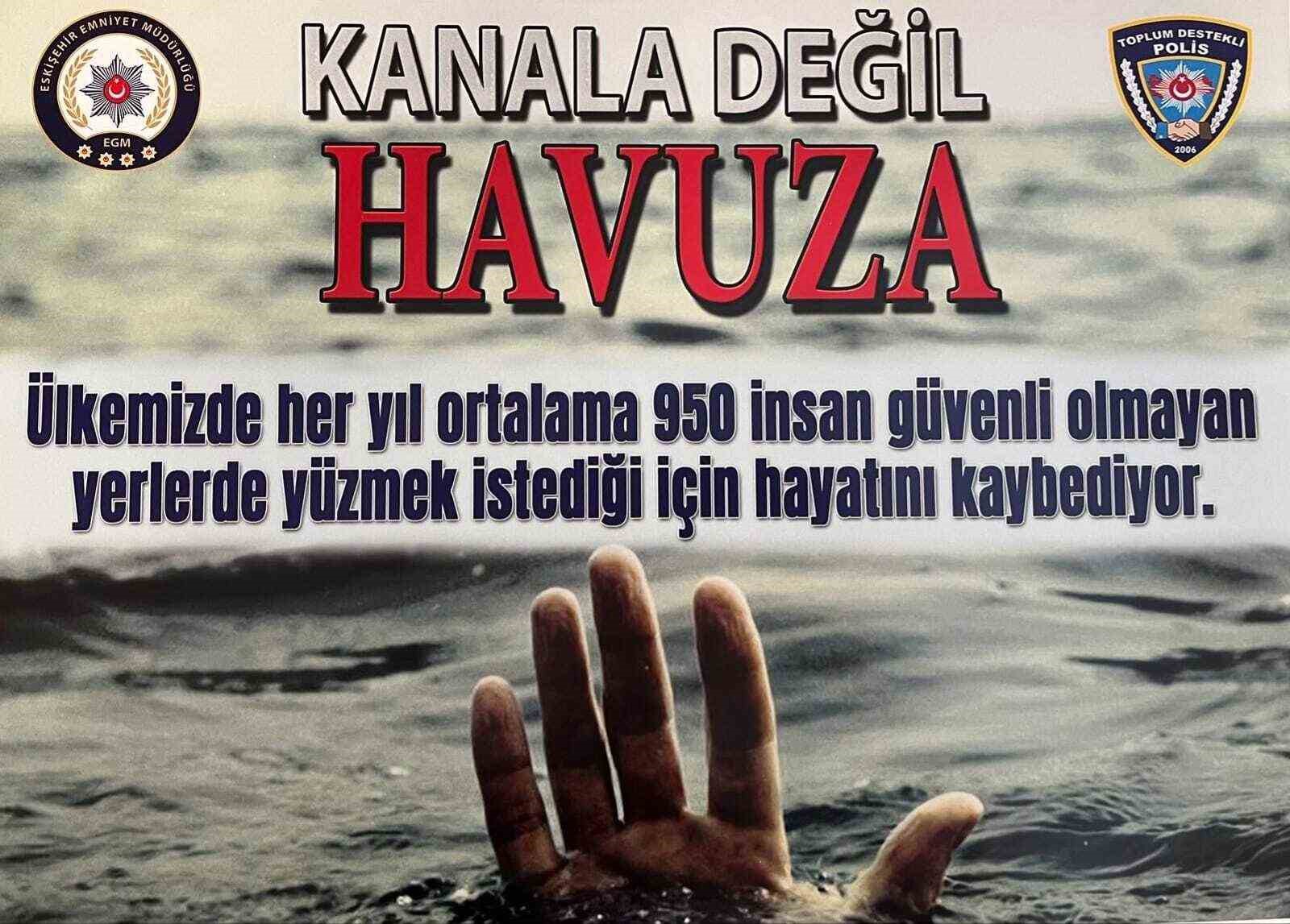 Boğulma vakalarına karşı bilgilendirme çalışmaları
