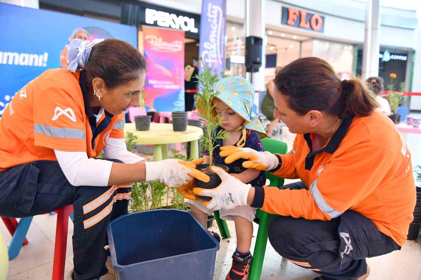 Mersin’de çocuklar hem eğlendi hem öğrendi
