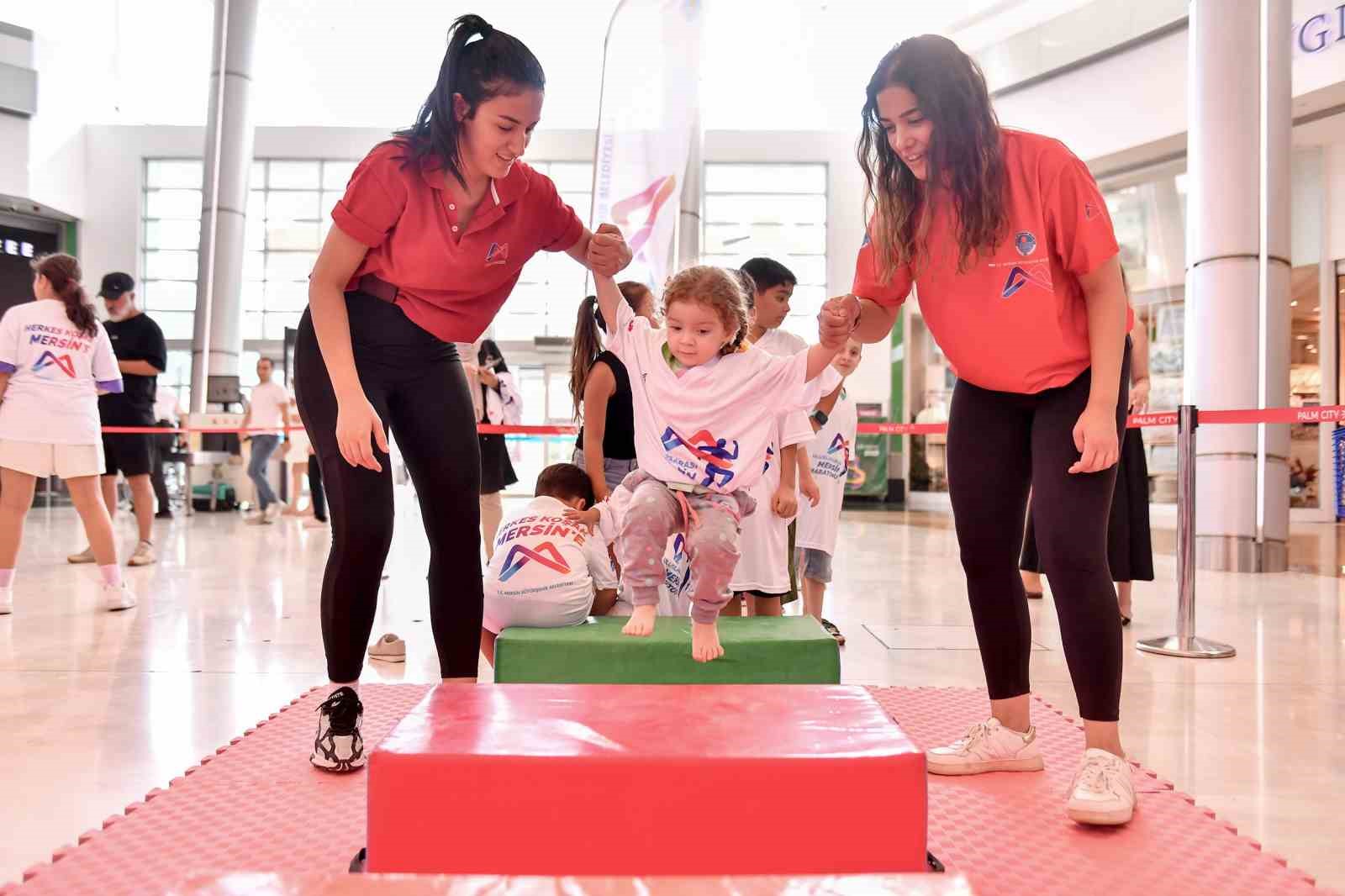 Mersin’de çocuklar hem eğlendi hem öğrendi
