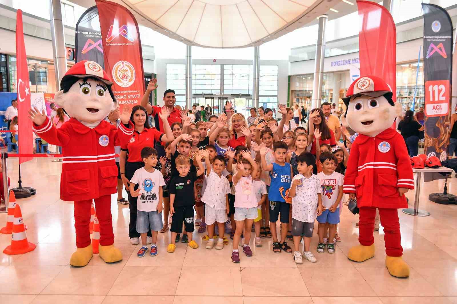 Mersin’de çocuklar hem eğlendi hem öğrendi
