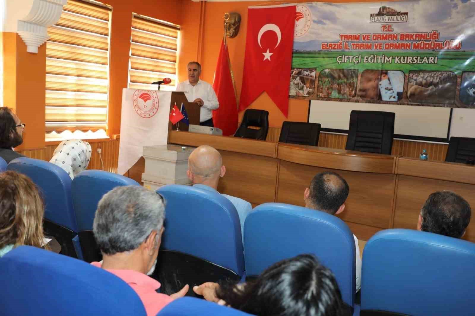 Elazığ’da arıcılık kursları başladı
