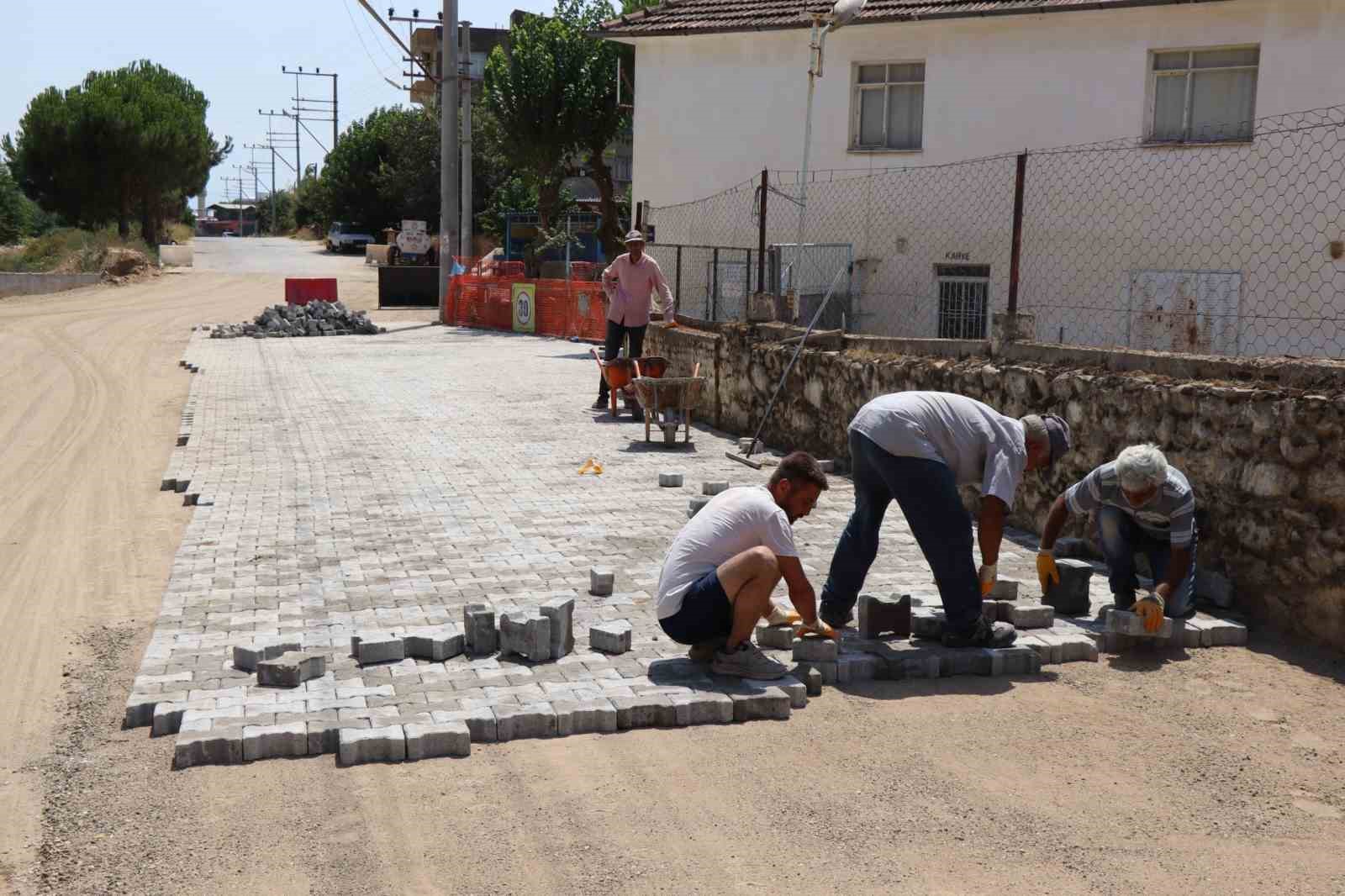 Ocaklı Mahallesi’nde bozulan yol yenilendi
