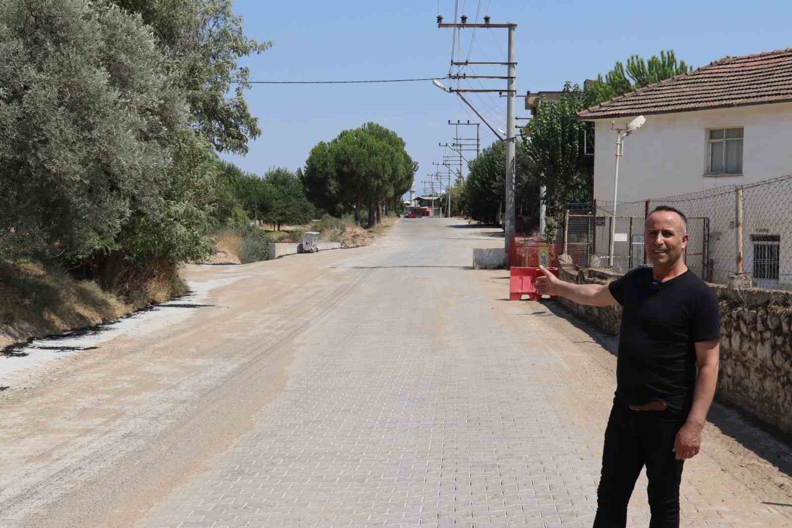 Ocaklı Mahallesi’nde bozulan yol yenilendi
