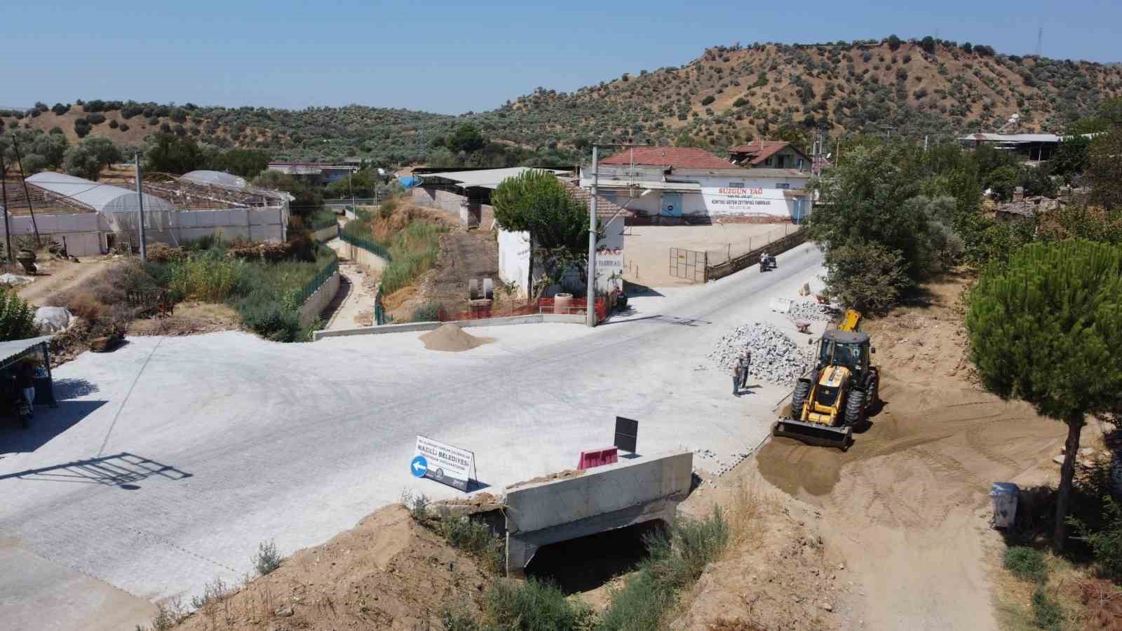 Ocaklı Mahallesi’nde bozulan yol yenilendi
