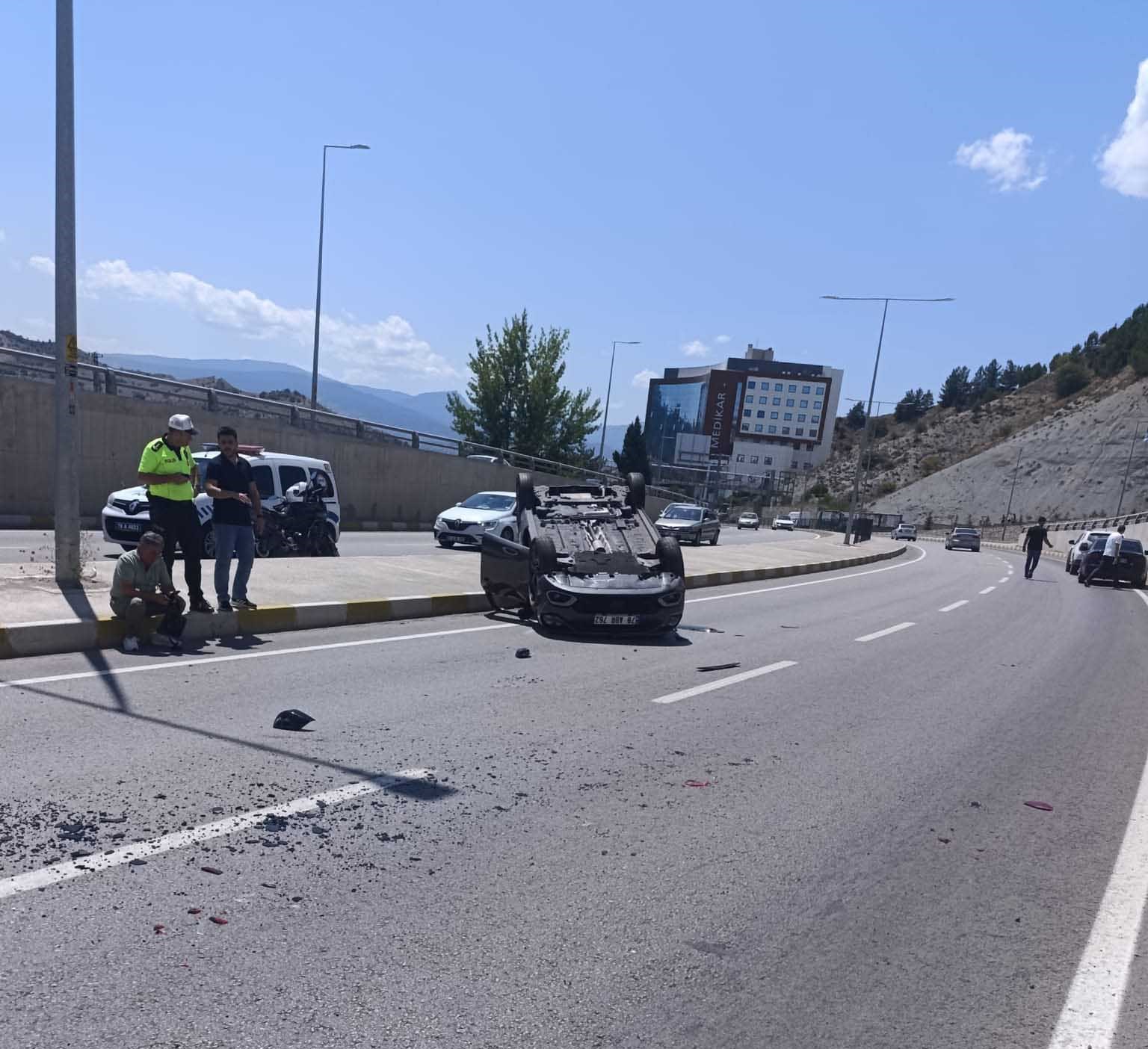 Karabük’teki kazalarda 2 kişi yaralandı
