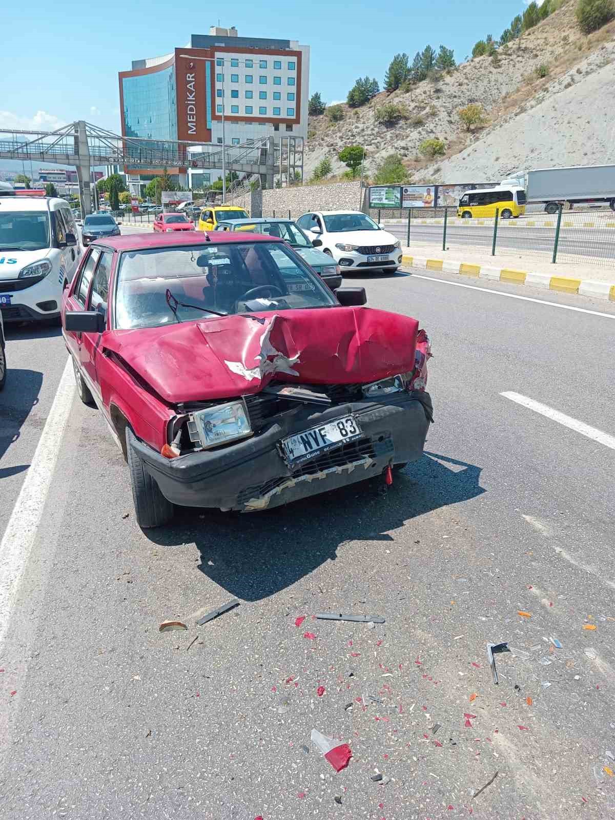 Karabük’teki kazalarda 2 kişi yaralandı
