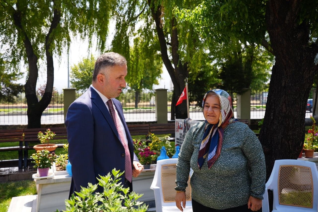 Esen’den ilk görev gününde anlamlı ziyaret
