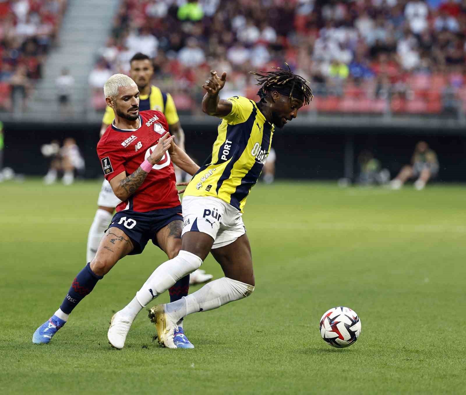 UEFA Şampiyonlar Ligi: Lille: 2 - Fenerbahçe: 1 (Maç sonucu)
