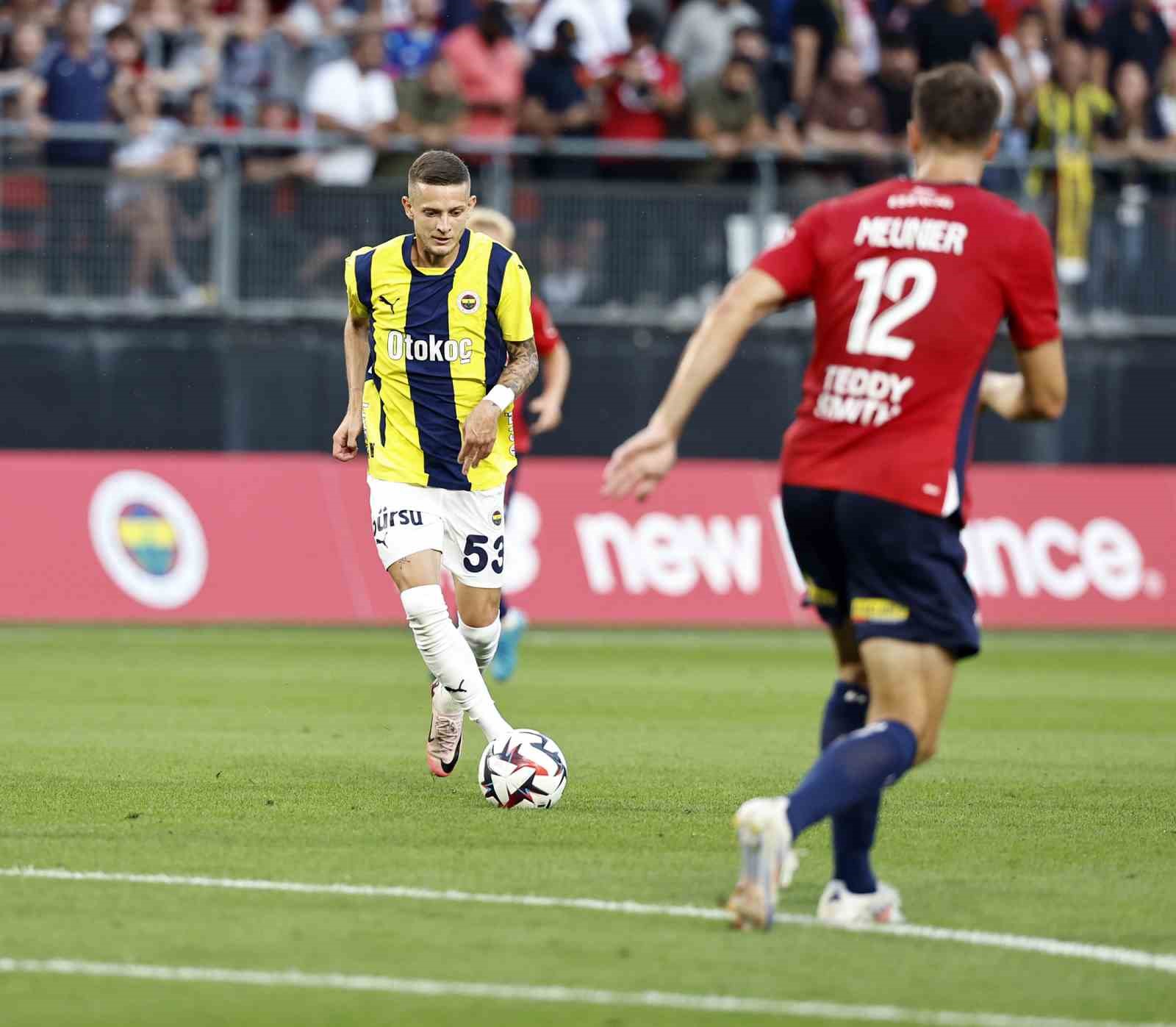 UEFA Şampiyonlar Ligi: Lille: 2 - Fenerbahçe: 1 (Maç sonucu)
