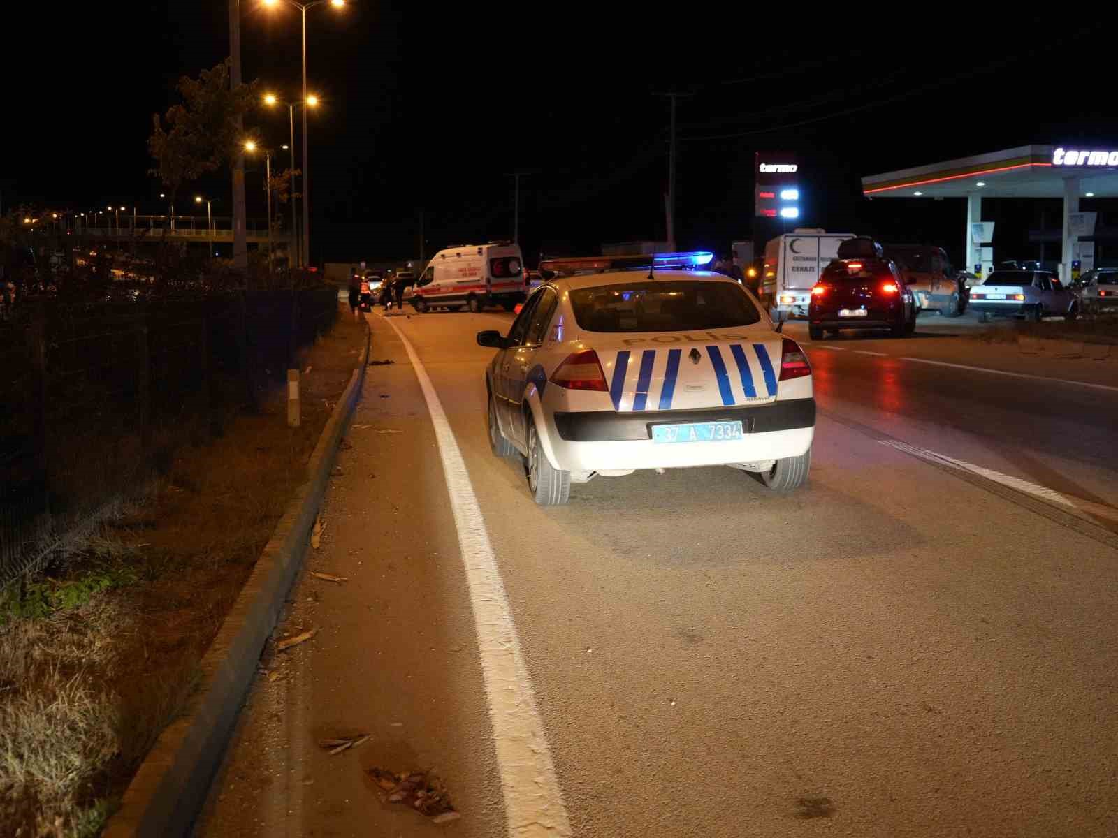 Kastamonu’da yolun karşısına geçerken otomobilin çarptığı yaya öldü
