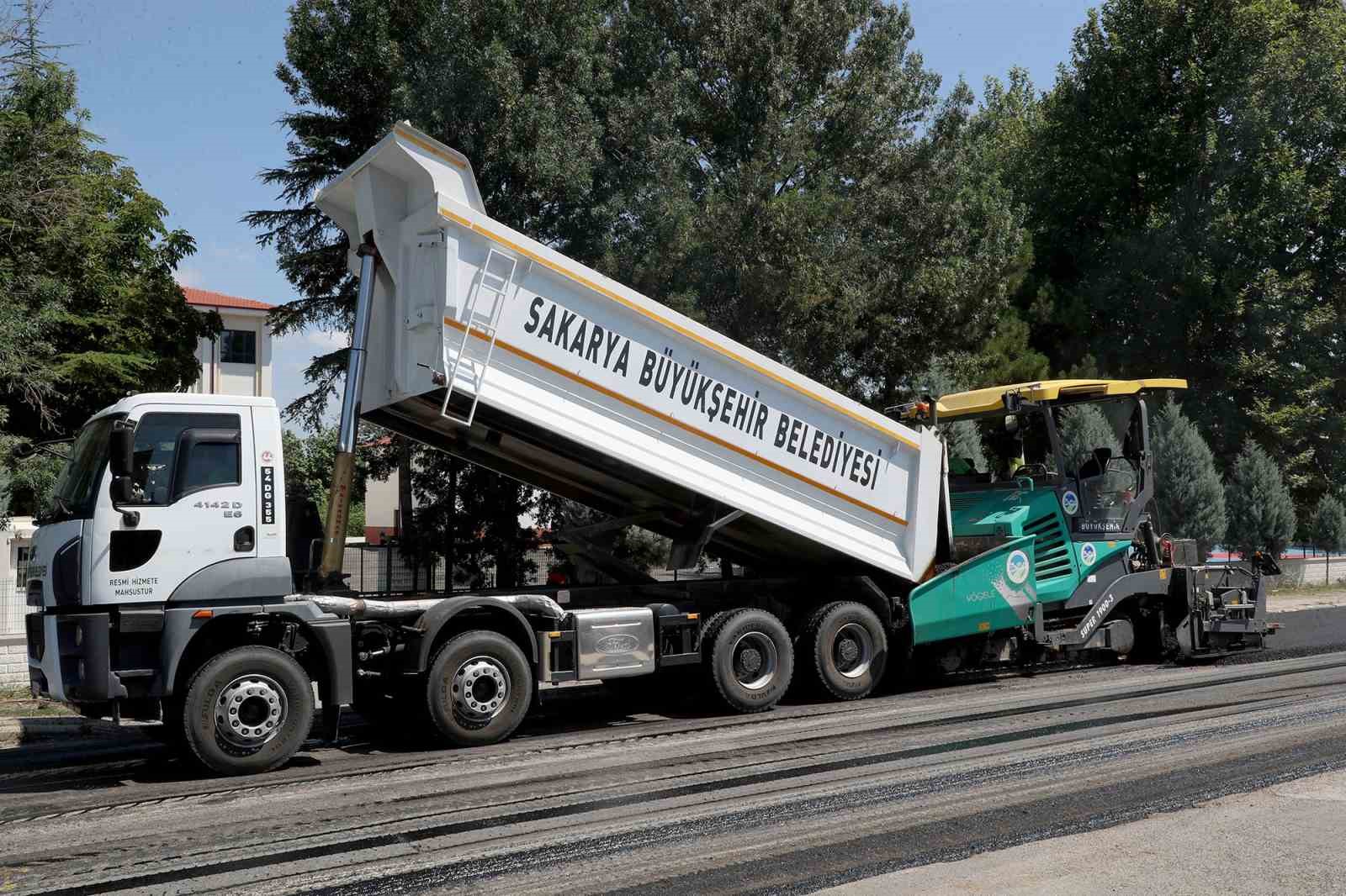 Büyükşehir’den eski Ankara yolunun çehresini değiştiren mesai
